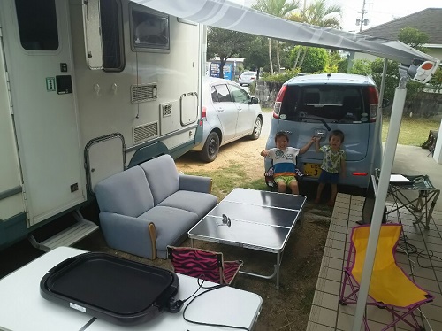 3日・K-1初代フェザー級王座決定戦を庭BBQで!