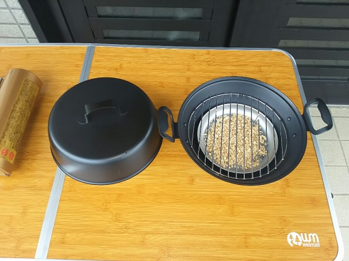 15日・初の燻製作り!