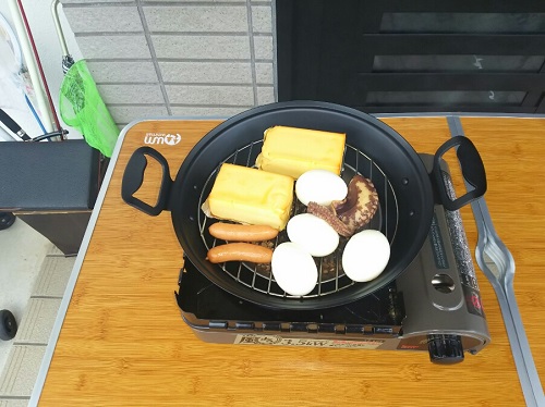 15日・初の燻製作り!