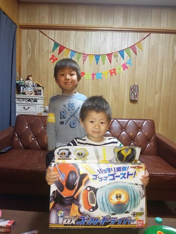 15日・次男の誕生会!