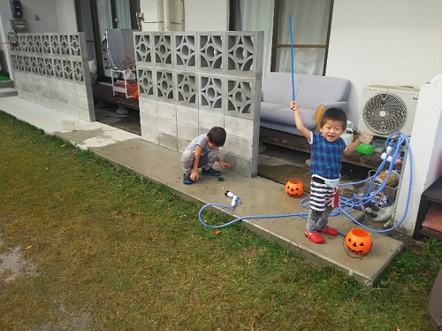 8日・ピクニックテーブルげっとん!