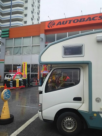 13日・キャブコンにバックカメラを搭載する!