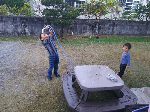15日・次男の初自転車!