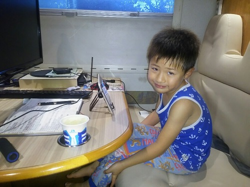 26日・一日中キャンピングカー!