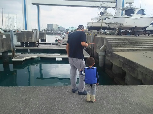 24日・宜野湾マリーナでフィッシング!