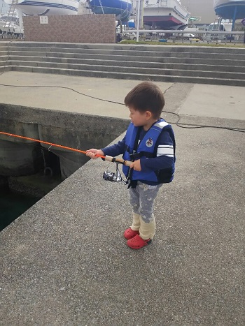 24日・宜野湾マリーナでフィッシング!