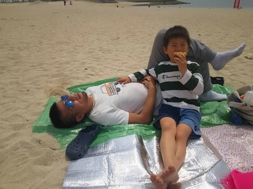 30日・あしびなーからの海!