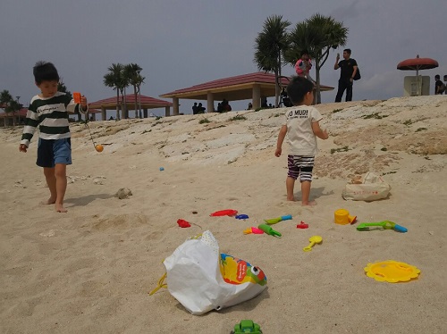 30日・あしびなーからの海!