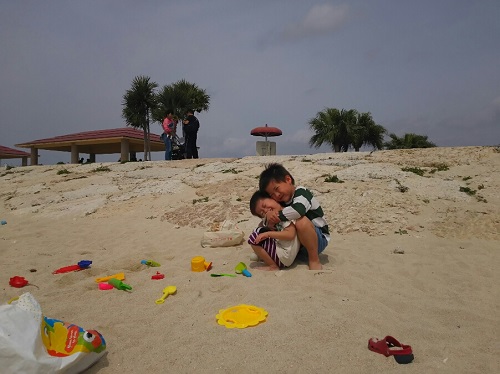 30日・あしびなーからの海!