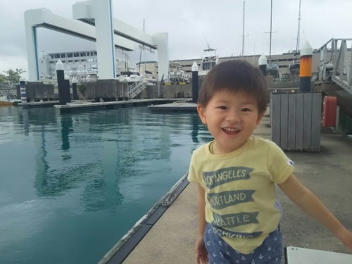 20日・宜野湾マリーナにて!