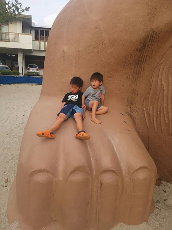 25日・シュノーケルポイントの新規開拓!