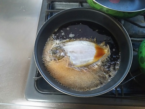 30日・カレイの煮つけ!