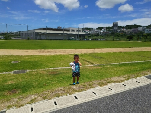 7日・初めての自転車からの給食試食会!