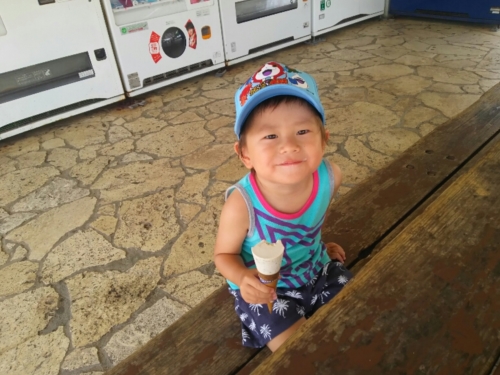 7日・北谷のサンセットビーチへ!