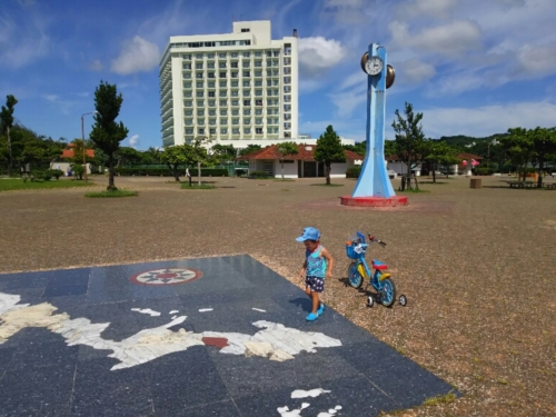 7日・北谷のサンセットビーチへ!