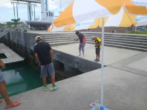 8日・ぎのわんシーパーティで大喜び!