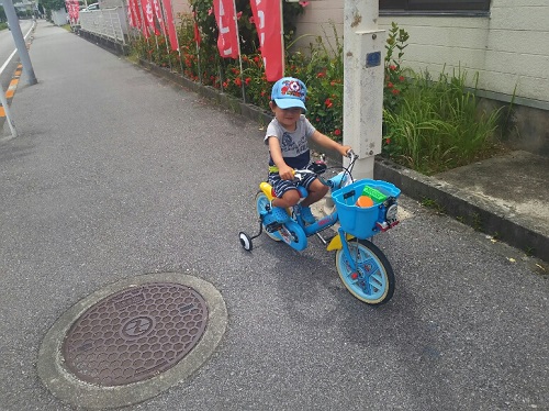 13日・長男がダウン!