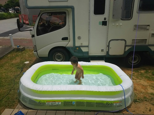 13日・長男がダウン!