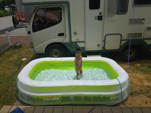 13日・長男がダウン!