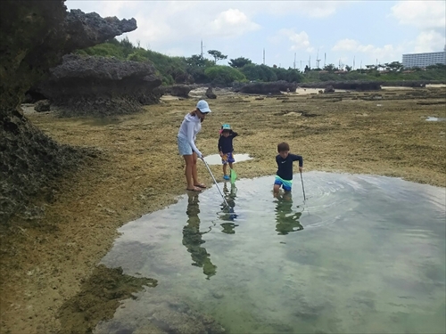 19日・残波岬でシュノーケリング!