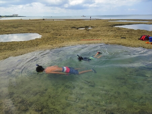 19日・残波岬でシュノーケリング!