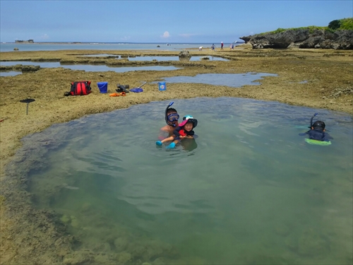 19日・残波岬でシュノーケリング!