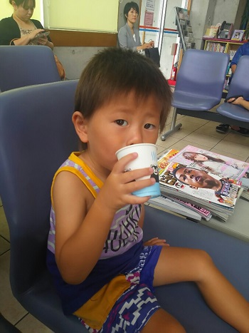 21日・ハブクラゲに刺された?