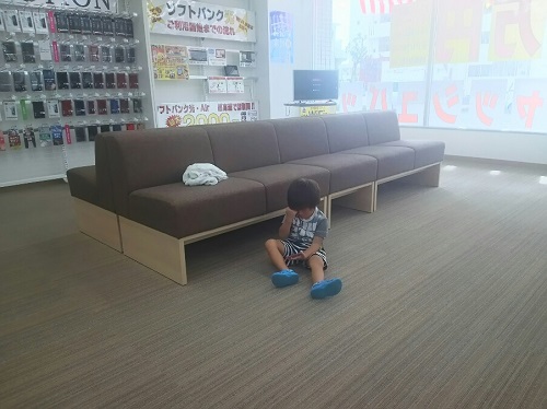 25日・長男の携帯を買いました!