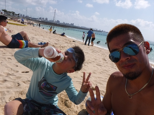 15日・今季5回目の海!