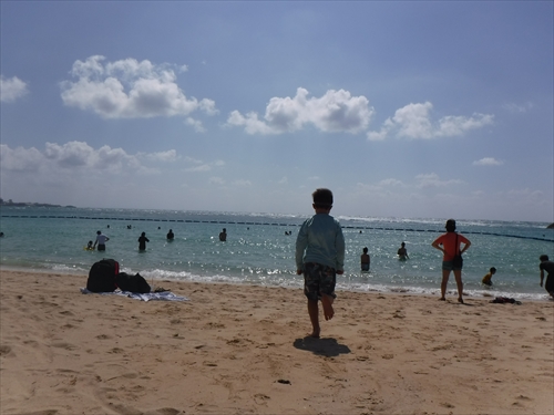 15日・今季5回目の海!