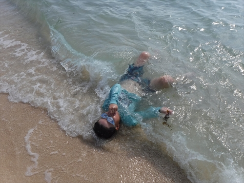 15日・今季5回目の海!