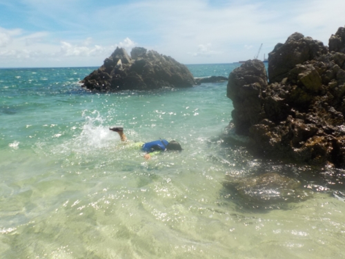 2日・ゴリラチョップでシュノーケルは凄過ぎた!