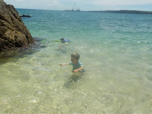 2日・ゴリラチョップでシュノーケルは凄過ぎた!