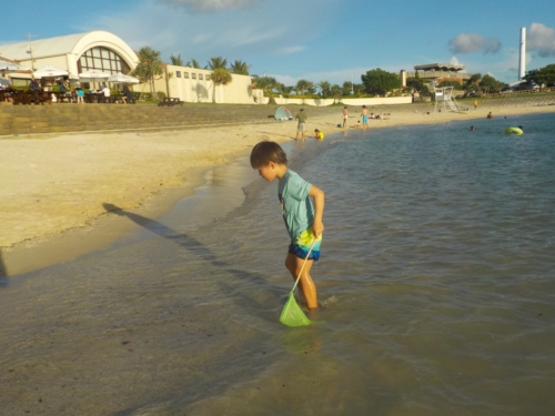 7日・北谷のサンセットビーチへ!