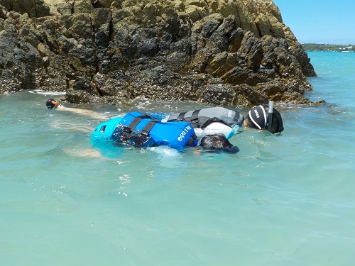 24日・ぎのわんシーパーティで穴場ビーチシュノーケルinゴリラチョップ!