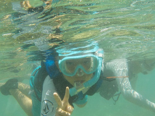 24日・ぎのわんシーパーティで穴場ビーチシュノーケルinゴリラチョップ!