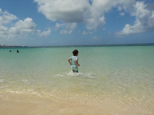 9日・久々の海!