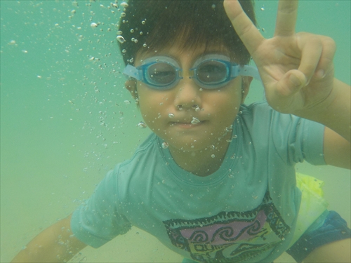 9日・久々の海!