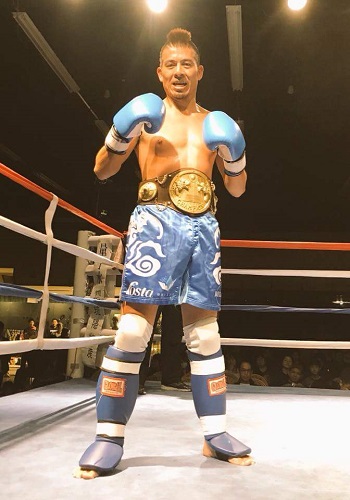 25日・K-SPIRIT18で二階級制覇!