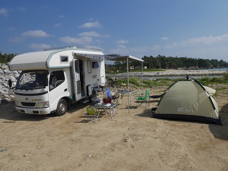 1日・キャンカー食事のスグレモノ