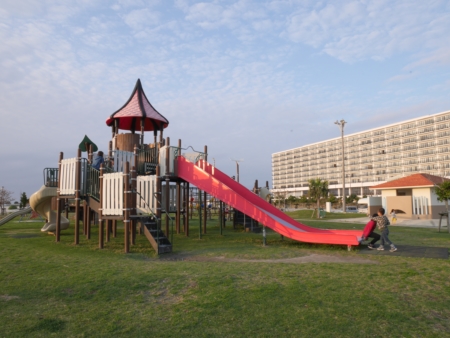 12日・豊崎海浜公園でバブルラン!