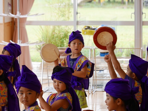 7日・エイサー披露!