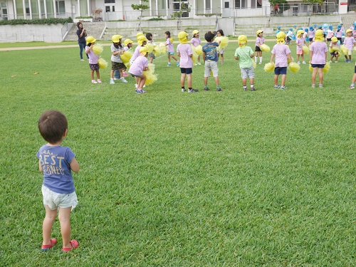 27日・運動会の下見!