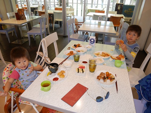 5日・ビーチタワーのカレーパスタランチバイキング!