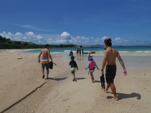 25日・海三連チャンでシュノーケルと釣り!