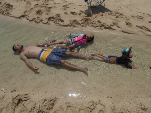 25日・海三連チャンでシュノーケルと釣り!