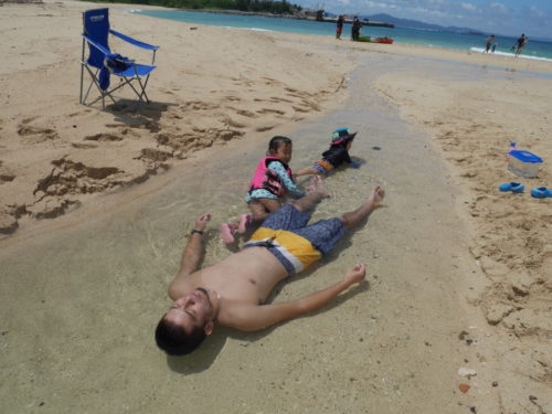 25日・海三連チャンでシュノーケルと釣り!