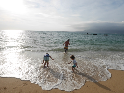 25日・海三連チャンでシュノーケルと釣り!