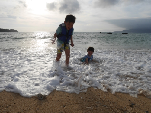 25日・海三連チャンでシュノーケルと釣り!