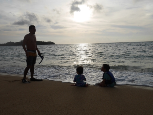 25日・海三連チャンでシュノーケルと釣り!